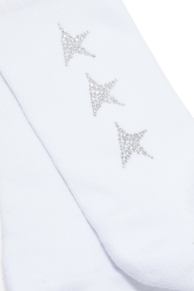 Star-Embellished Socks